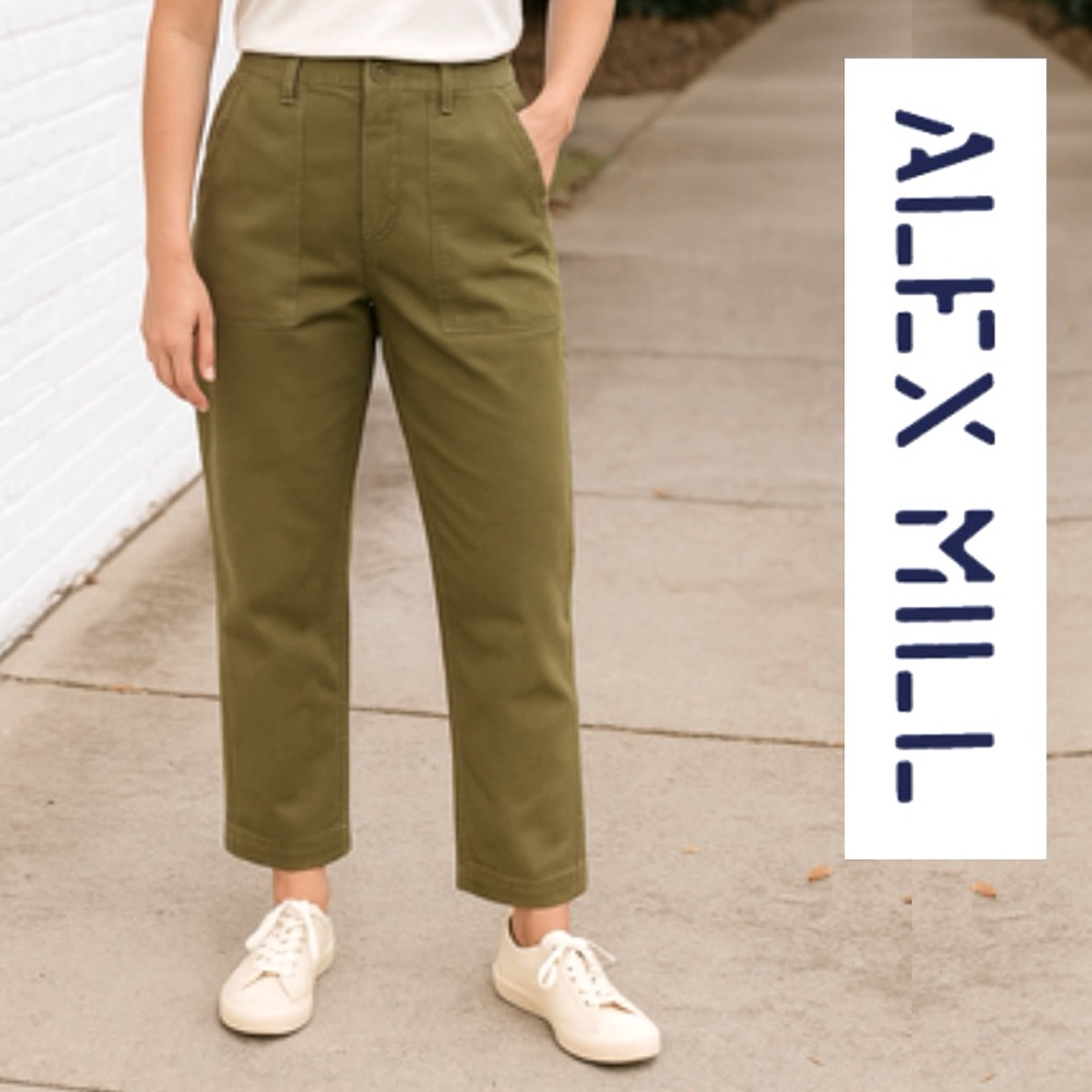 Alex Mill Khaki Trousers - Picture 3 of 13